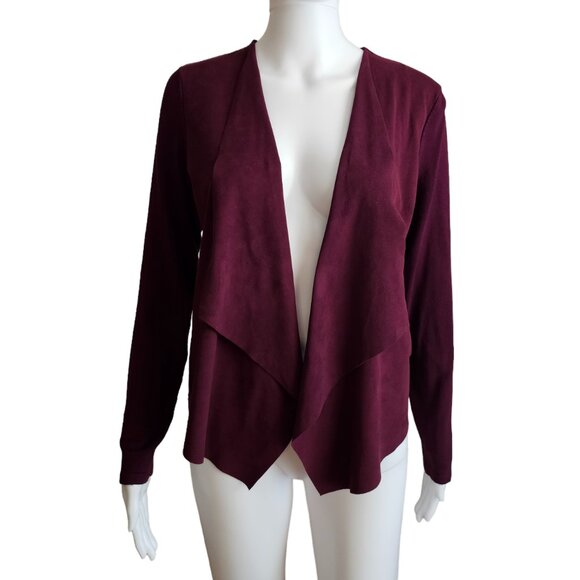INC Faux Suede Open Cardigan Size Medium - Picture 1 of 4